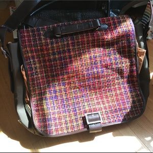 Jordana Paige Knitters messenger bag